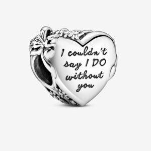 Bridesmaid Heart Charm